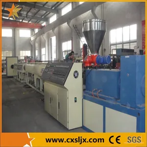 16-160mm PVC Plastic Making Machine/PVC Pipe Extrusion Line/PVC Plastic Pipe Production Line
