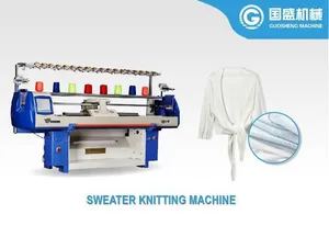 High-Performance Blue Computerized Flat Knitting Machine for Raschel Blankets CE ISO