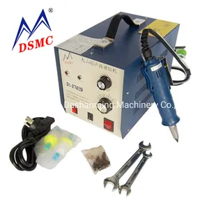 Portable Sewing Machine Ultrasonic Rhinestone Hot Fix Setting Machine in Italy