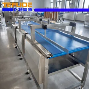 Tefude Feeding Packaging Production Line Bakery Biscuit Wafer Flow Wrapping Packaging System