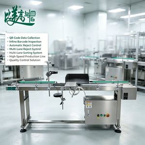 Qr Code Data Collection, Sorting & Rejecting All-in-One Machine Inline Barcode Inspection with Multi-Lane Sorting System
