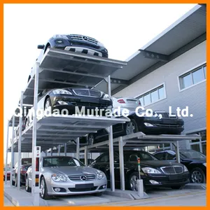 4 Post Multi Level Car Stacker Basement Parking System