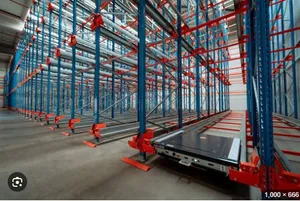 Cold Room Radio Shuttle Automatic Retrieval Storage Racking System