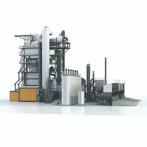 Automatic Asphalt Mixing and Additive Feeding System