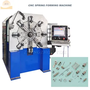 CNC Compression Wire Small Bonnel Coiling Metal Spring Coin Forming Machine for Spring Coiling Machine