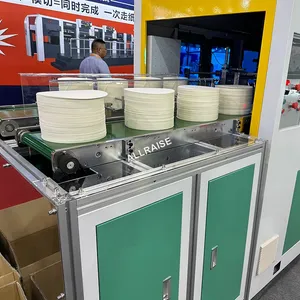 Automatic Small Disposable Paper Dish Making Machine Paper Food Tray Making Machine Paper Plate Making Machine