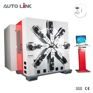 Auto Link cnc multi slide former Spring forming machine Camless Spring Making Machine Affordable CNC spring machine