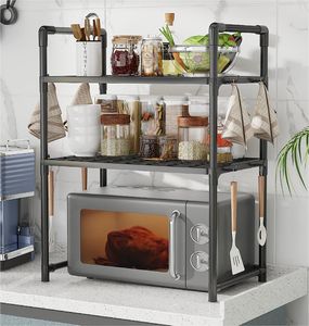 Best-Selling Simple Multi-Functional Kitchen Microwave Storage Rack