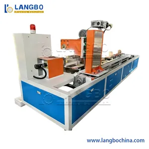 PVC PE PP Pipe Grooving Machine PVC Pipe Threading Machine Automatic PVC Slotting Machine
