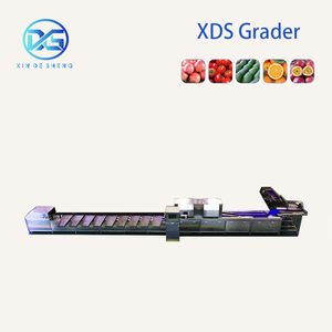 Fruit Multi-Spectral Sorting Machine, Ripeness Brix Defect Color Optical Grading Line