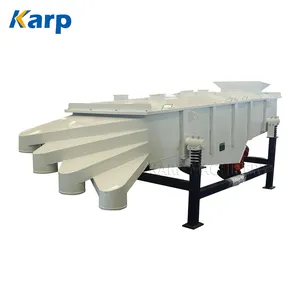 Multi-Layer Kaolin Powder Particle Linear Vibrating Sifter Perlite Ore Rectangle Sieving Machine