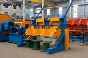 Frame Type Rigid Stranding Machine with Fully Automatic Spool-Loading
