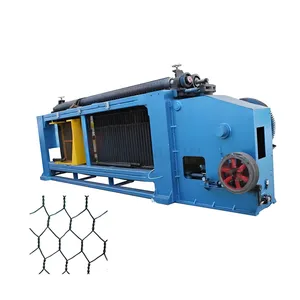 High Quality Gabion Box Mesh Making /Full-Automatic Gabion Net Making Machine /PVC Coated Hexagonal Wire Netting Mesh Machine Gabion Box Making Machine