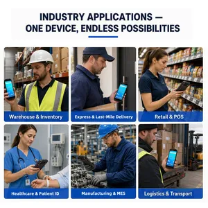 OEM Rugged Handheld PDA Computer Scanner for Logistics