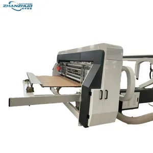 Fully Automatic Adhesive Nail Machine Carton Box Making Machine /Cardboard Machine