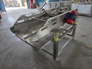 Customizable Heavy-Duty Vibrating Screen Machine for Food Processing