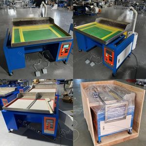 Semi Automatic Rhinestone Shaking Machine Rhinestone Brush Machine Paper Brushing Template Rhinestone Hotfix Machine