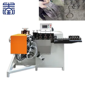 Metal Hoop Welding Machine 6-10 Models Fully Automatic Wire Hoop Forming Machine