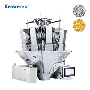 OIML R61 Certified Multihead Weigher with 100 Program Memory & Auto-Pause Function
