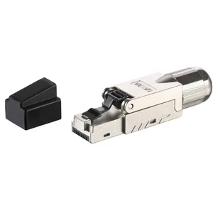 FTP CAT6A Shielded 8P8C Tool-Less RJ45 Modular Connector Module
