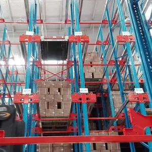 Cold Storage Warehouse Rack Solution Heavy Duty Radio Shuttle Pallet Rack System