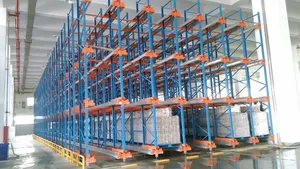 Jinhui High Efficiency Auto Rack Shuttles Warehousing Stacking Racks & Shelves Storages Rack Pallet Shuttle Racking System