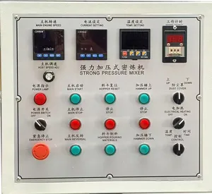 Custom PLC Automatic Control High Torque Lab Internal Mixing Machine for Rubber Plastic Masterbatch Compounding Small R&D Sample Test Machine