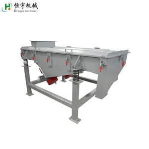High Accuracy Rectangular Linear Vibratory Screen Machine for Polypropylene