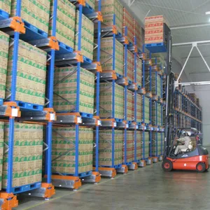 Customized Industrial Intelligent Warehouse Storage Radio Shuttle Pallet Racking System