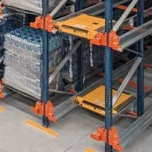 Cold Storage Warehouse Rack Solution Heavy Duty Radio Shuttle Pallet Rack System