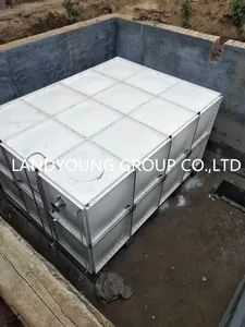 Hot Sale GRP Modular Panel SMC Rectangular Water Storage Tank