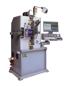 Flat Wire Small Od Compression Spring Coiling Machine