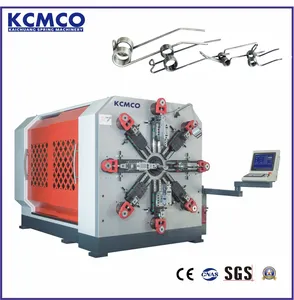 KCMCO-KCT01280WZ CNC Roll Shutter Spring Machine & Spring Roll Shotter Spring Making Machine