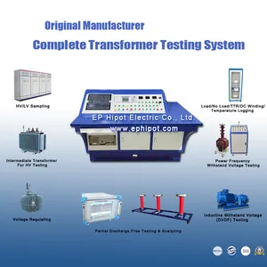 Transformer Test Bench Short Circuit Test (SC Test) Load Losses Test System