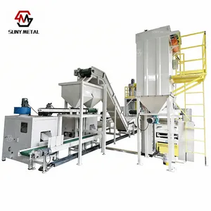Full Set Solar Panel Recycling Production Line PV Module Processing System for Material Recovery