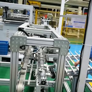Fully Automatic PV Module Frame Production Machine Solar Panel Aluminum Frame Cutting Punching Riveting Machine