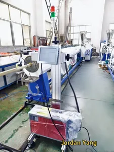 Automatic PVC & HDPE Pipe Making Machine UPVC Plastic Machine with Core Screw Component Production Line