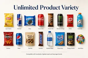 Yiso Fully Automatic Vending Machine Remote Control Intelligent Vending Machine