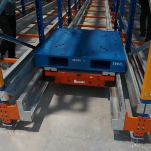 Shuttle Pallet Systems Automatic Radio Shuttle Rack Runner Pallet Rack Storage Systems