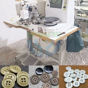 High Quality Button Hole Sewing Machine Computer Button Attaching Machine Automatic Button Sewing Machine
