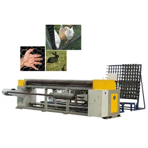 Versatile PLC Hexagonal Wire Mesh Machine with Adjustable Speed