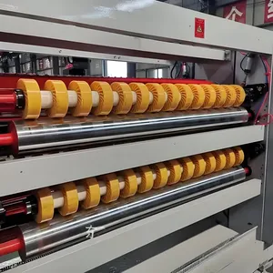 Full Automatic Corrugated Board High Speed Production Machine Box Making Machine