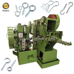 Automatic Eye Screw Making Machine Wire Bending Threading Machine Coiling Spring Fish Eye Screw Hook Making Machine