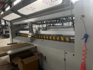 Fully Automatic Box Maker Corrugated Cardboard Carton Box Making Machine