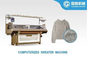 Industrial Blue Knitting Machine with Computerized Advanced Raschel Technology