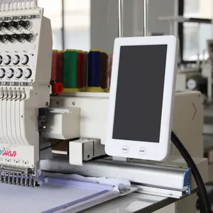 Digital Automatic 2-Heads Cap Embroidery Machine 1000 Rpm Engine-Driven Motor for Custom Home Use