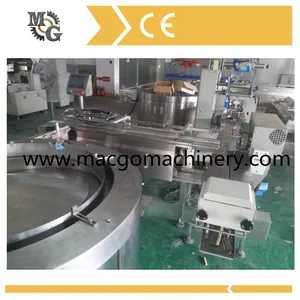 Small Cookies Tray Automatic Packaging Packing Machine