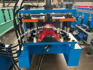 Ridge Tile Metal Roofing Sheet Making Machine for Different Ridge Cover Types with Quick Profile Change
