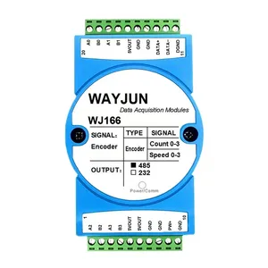 4-Channel Grating Ruler Magnetic Grating Ruler Encoder 5MHz High-Speed Pulse Signal to RS485 Mes System