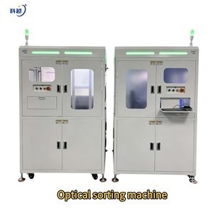 Plastic Parts Defect Sorting Industrial Visual Inspection The Glass Turntable Screening Machine Is Equipped with Keyue's Self-Developed Control System